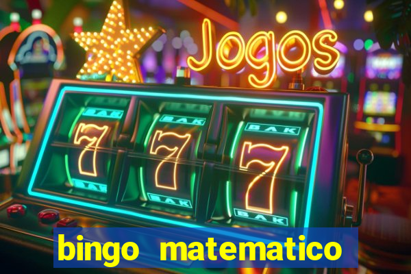 bingo matematico para ensino medio